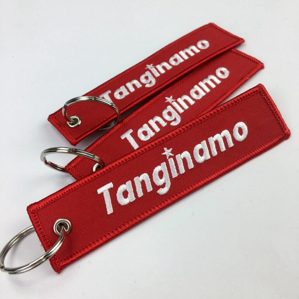Custom Embroidered Keychain