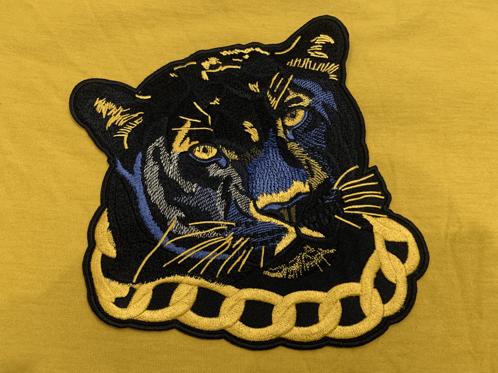 Custom Embroidered Lion Patches